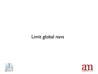 Limit global navs 