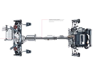 El sistema de tracción quattro® del Audi A3
proporciona una tracción y una seguridad
extraordinarias.
 