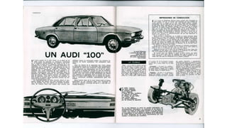 Audi 100 cuatro ruedas 1969