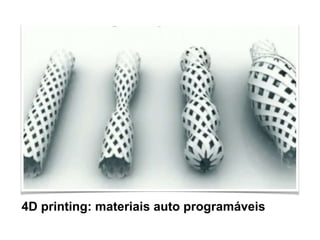 4D printing: materiais auto programáveis
 