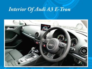 Audi A3 Sportback E Tron