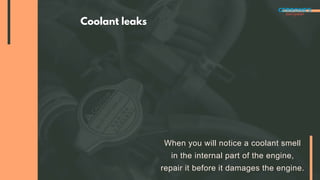 Audi A4 Internal Coolant Leak Causes and Symptoms in Redwood City | PPT
