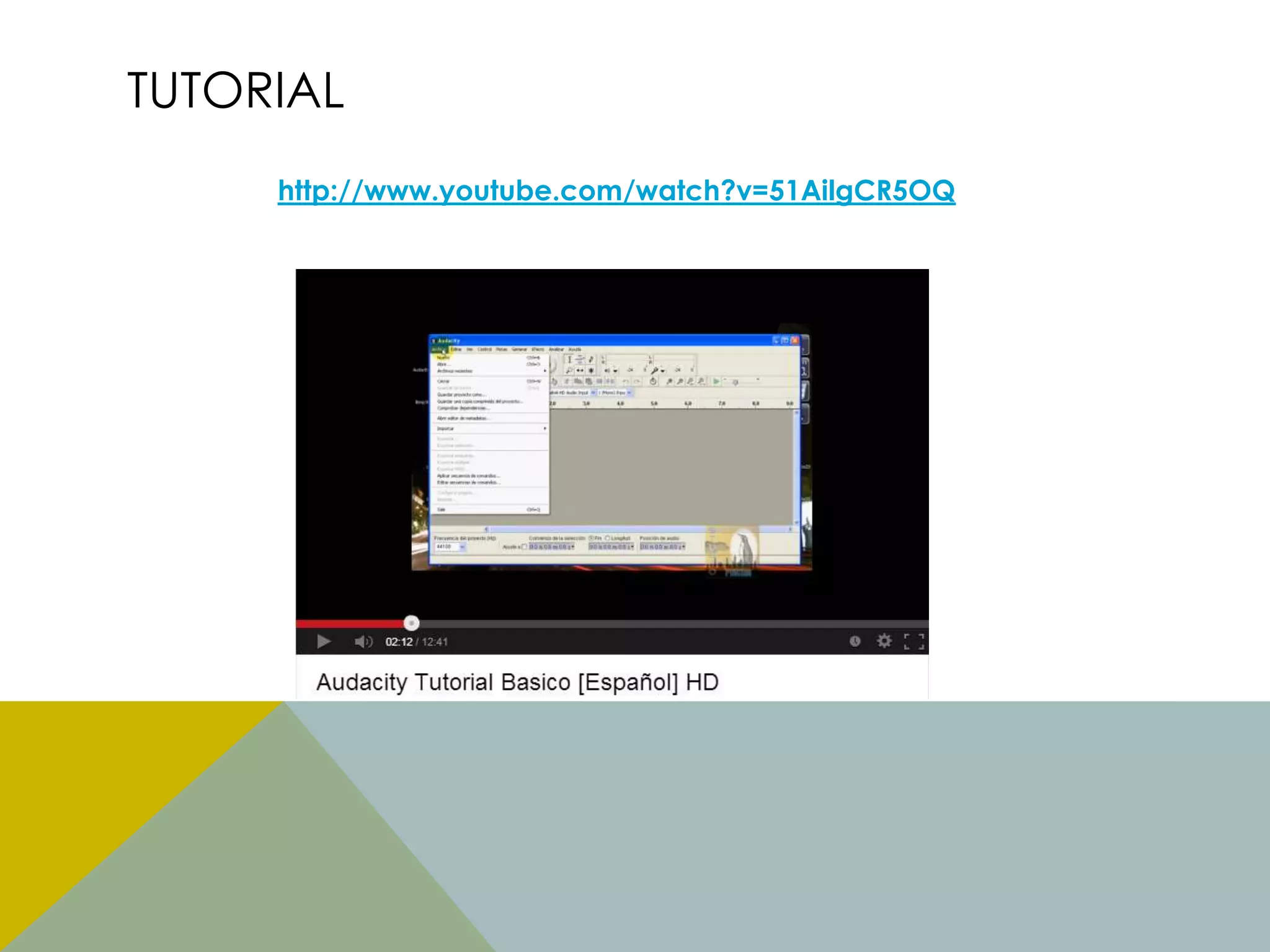 TUTORIAL
http://www.youtube.com/watch?v=51AilgCR5OQ

 