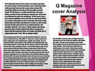 Q Magazine
cover Analysis
 