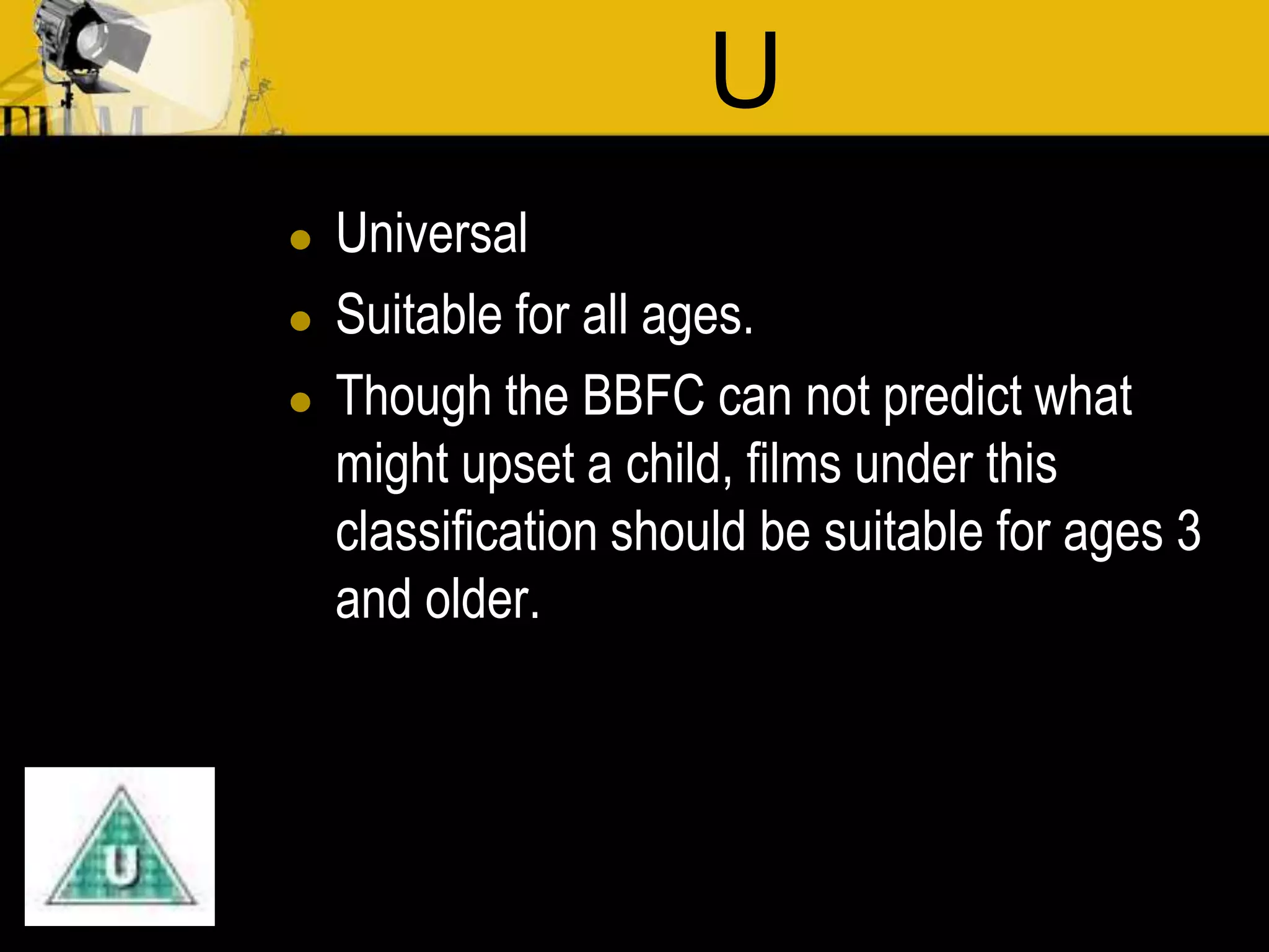 Audience age classification | PPTX