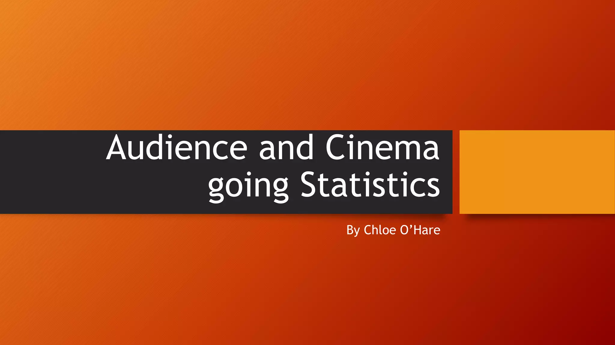 Audience And Cinema Going Statistics PPT audience-and-cinema-going-statistics-ppt