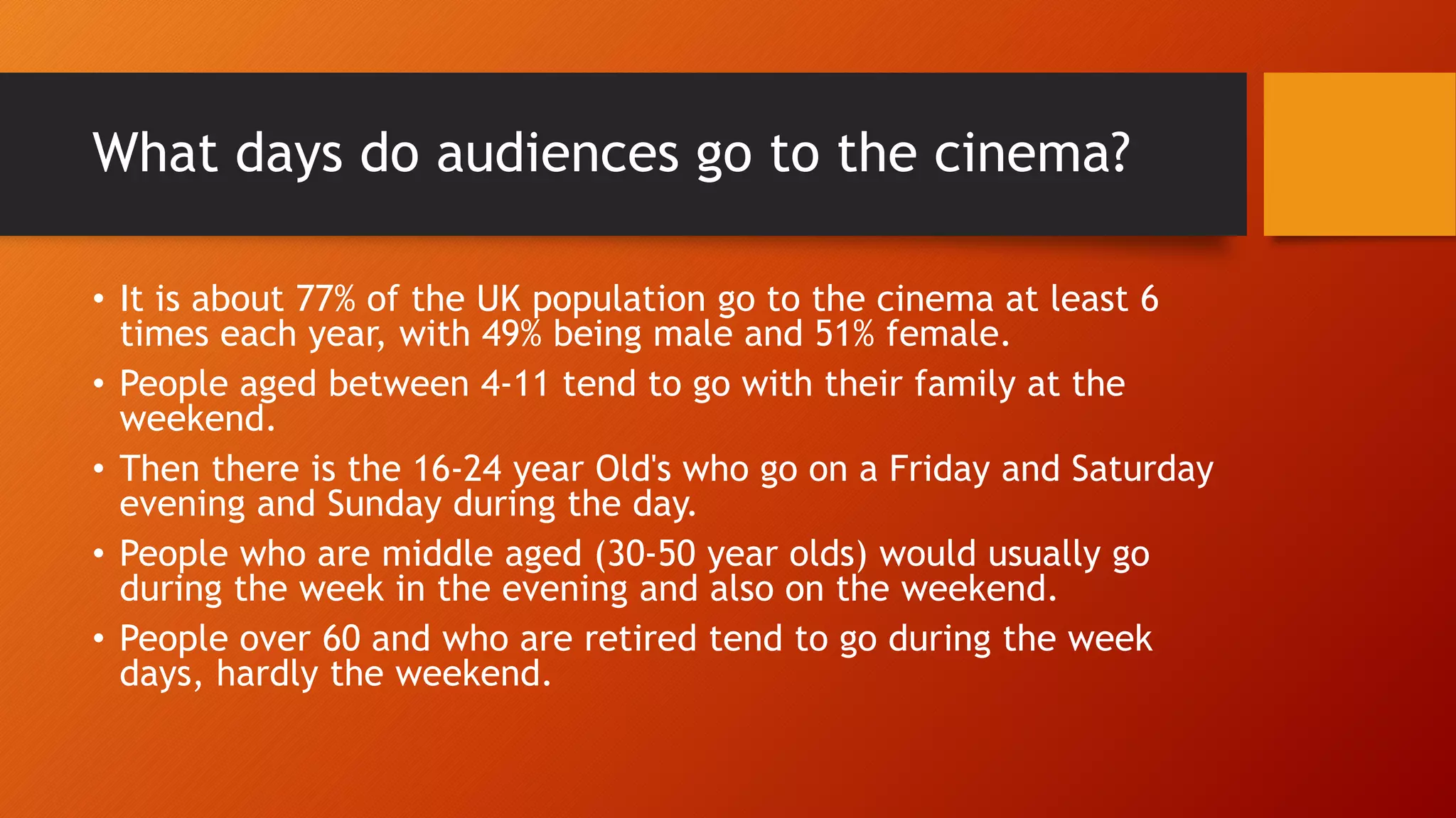 Audience And Cinema Going Statistics PPT audience-and-cinema-going-statistics-ppt