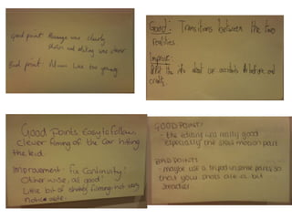 Audience Feedback Ppt