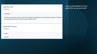 audience feedback draft 3.pptxxxxxxxxxxx | PPTX