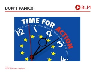 DON’T PANIC!!!
 