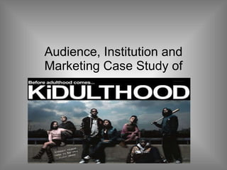 Audience, Institution and Marketing Case Study of 