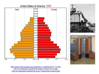 http://www.china-europe-usa.com/level_4_data/hum/011_7c.htm;
http://en.wikipedia.org/wiki/File:Saigon-hubert-van-es.jpg;
http://en.wikipedia.org/wiki/File:Cray-1-deutsches-museum.jpg
 