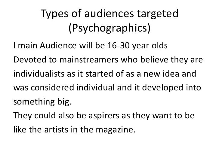 audience profiling