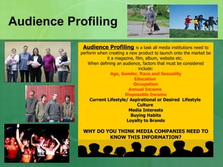 Audience Profiling Messaging Example Audience Profiling Powerpoint | PPT