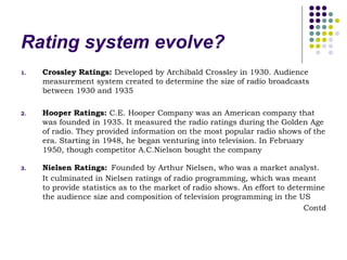 Audience rating | PPT