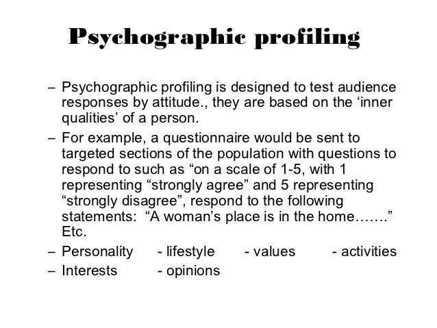 audience research pp audience profiling