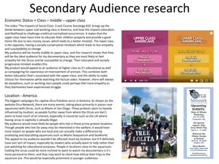 Audience Research