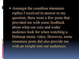  Amongst the countless immature

replies I received in answer to my
question, there were a few posts that
provided me wit...