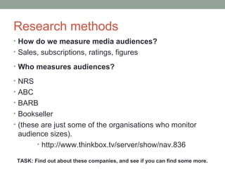 Audiences | PPT