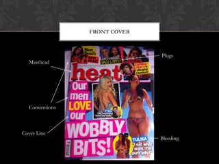 FRONT COVER



                              Plugs
  Masthead




  Conventions



Cover Line
                              Bleeding
 