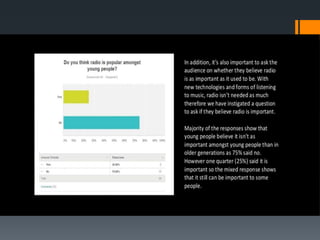 Audience survey analysis