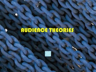 AUDIENCE THEORIES  