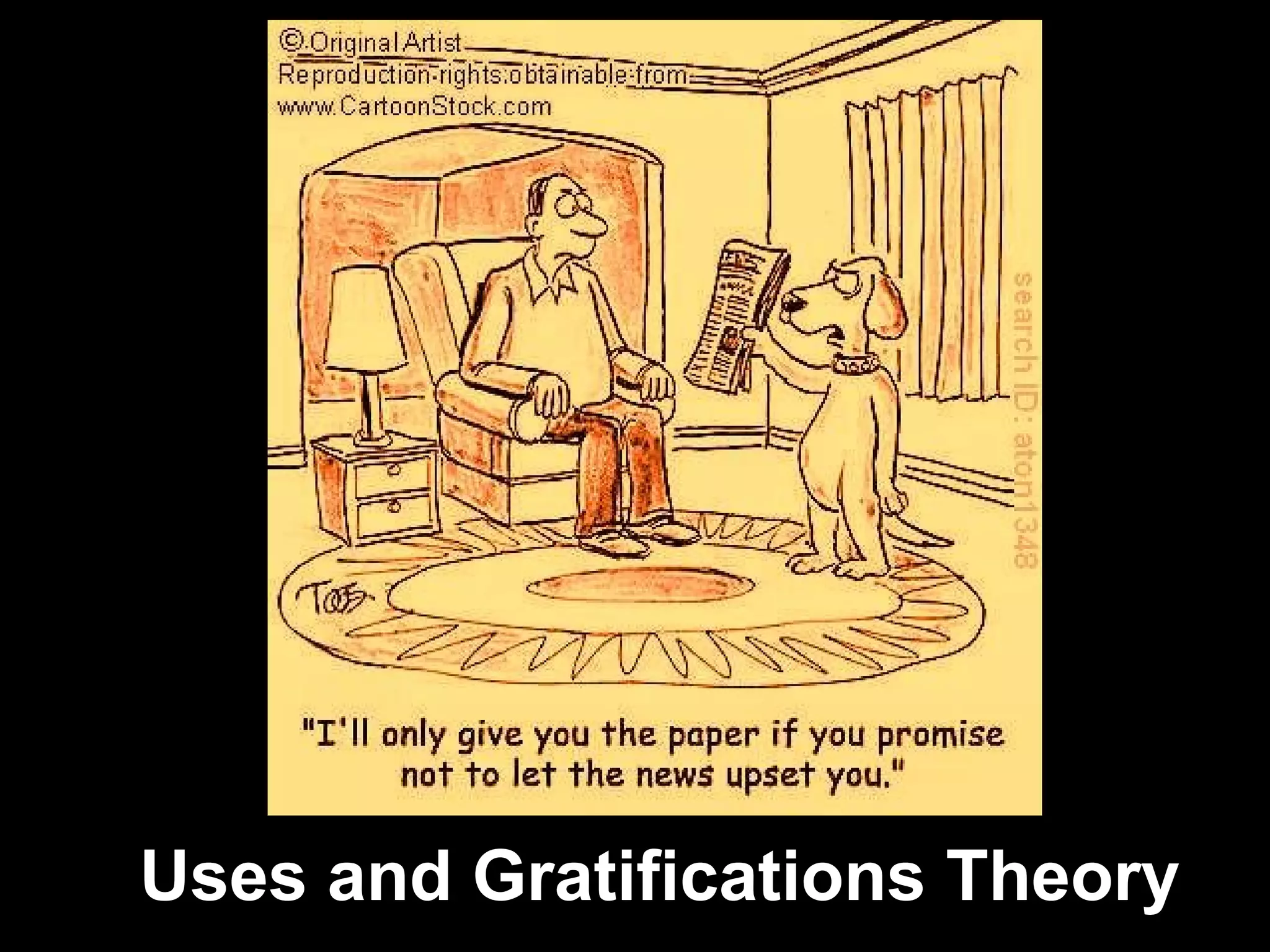 Uses and Gratifications Theory

 