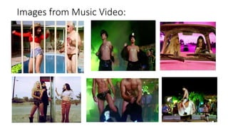 Images from Music Video:
 