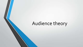 Audience theory
 