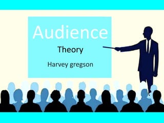 Audience
Theory
Harvey gregson
 