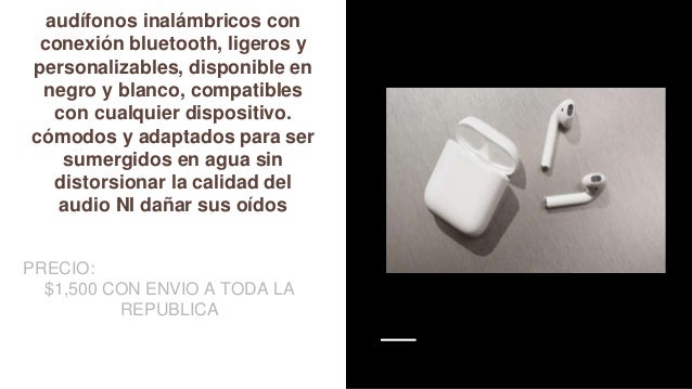 Audífonos con bluetooth precio