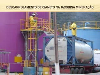 DESCARREGAMENTO DE CIANETO NA JACOBINA MINERAÇÃO
 