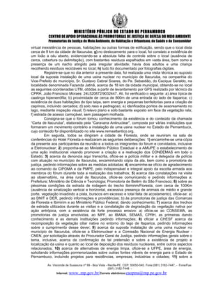 Audiência pública itacuruba