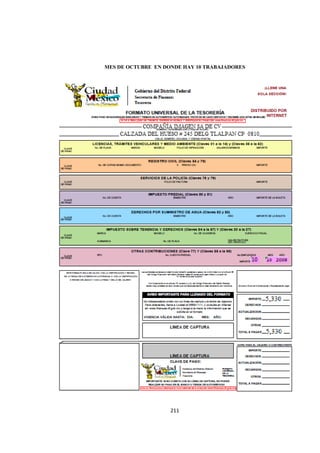  
                                                   




    MES DE OCTUBRE EN DONDE HAY 10 TRABAJADORES




                        211 

 
 