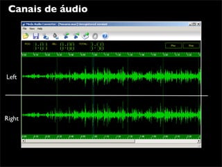 Canais de áudio




Left




Right
 