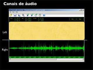 Canais de áudio




Left




Right
 
