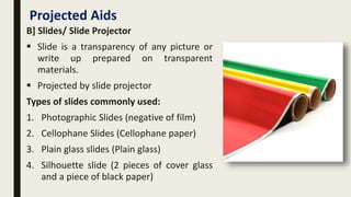 Audio and visual aids for Health Education | PPTX