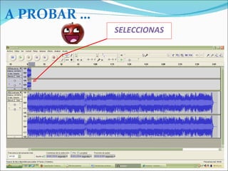 SELECCIONAS A PROBAR … 