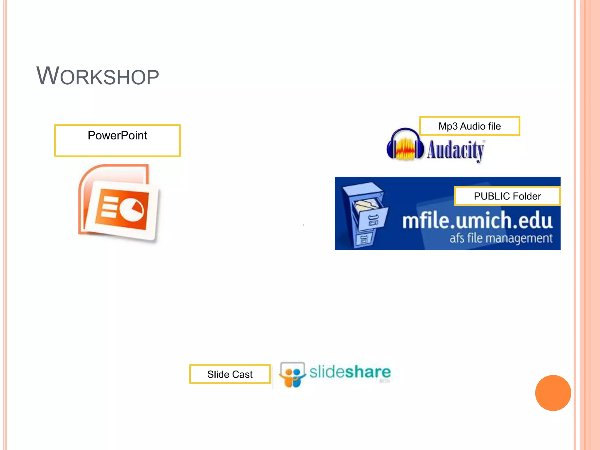 Producing Quality Audio for Slidecasting
