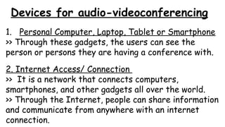 Audio and Video Conferencing on EPP6.pptx