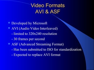 Audio and video streaming | PPT
