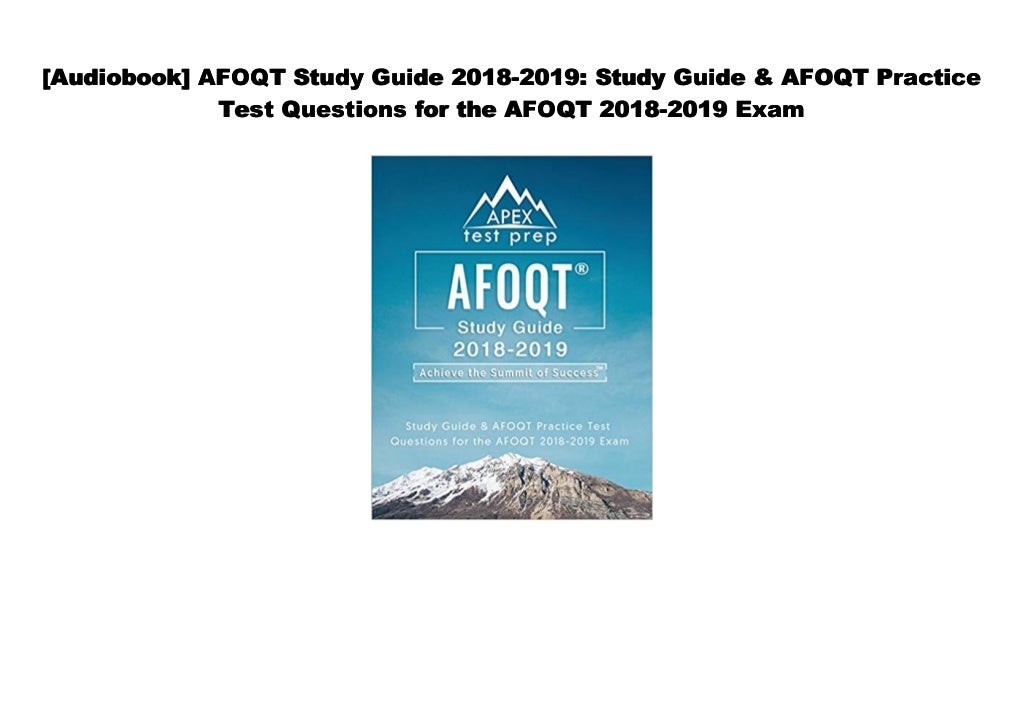 [Doc] AFOQT Study Guide 20182019 Study Guide & AFOQT Practice Test Questions for the AFOQT
