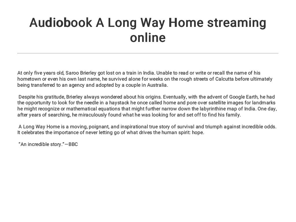 a long way home audiobook a long way home audiobook