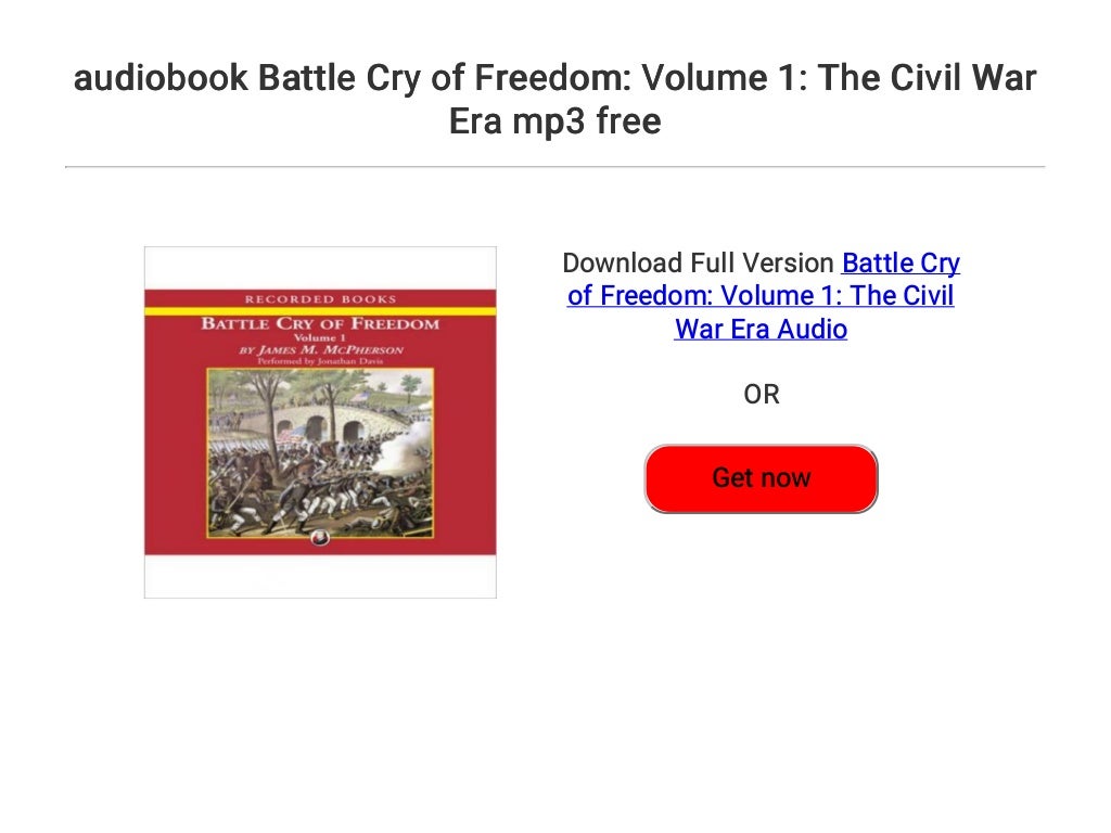battle cry of freedom audiobook download