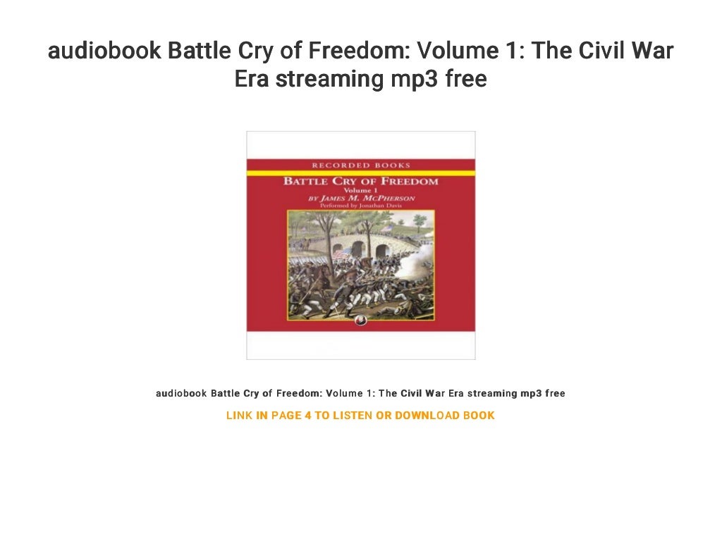 battle cry of freedom audiobook