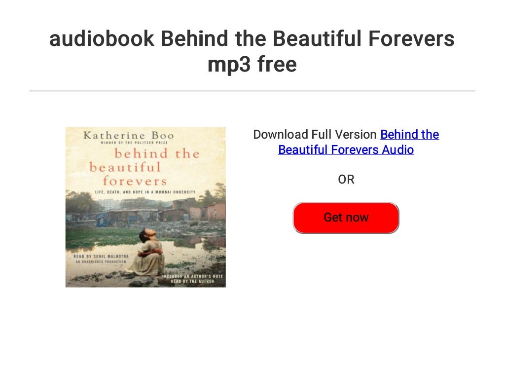 behind the beautiful forevers audiobook youtube