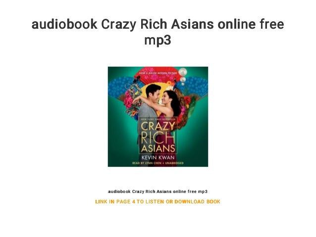 Audiobook Crazy Rich Asians Online Free Mp3
