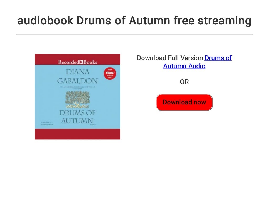 audiobook Drums of Autumn free streaming