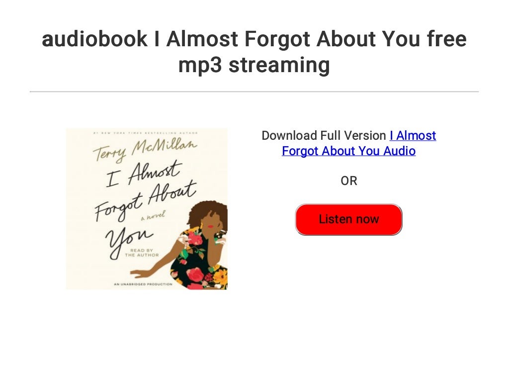 i almost forgot about you synopsis i almost forgot about you synopsis