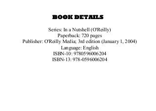 [#PDF~] Java Examples in a Nutshell, 3rd Edition